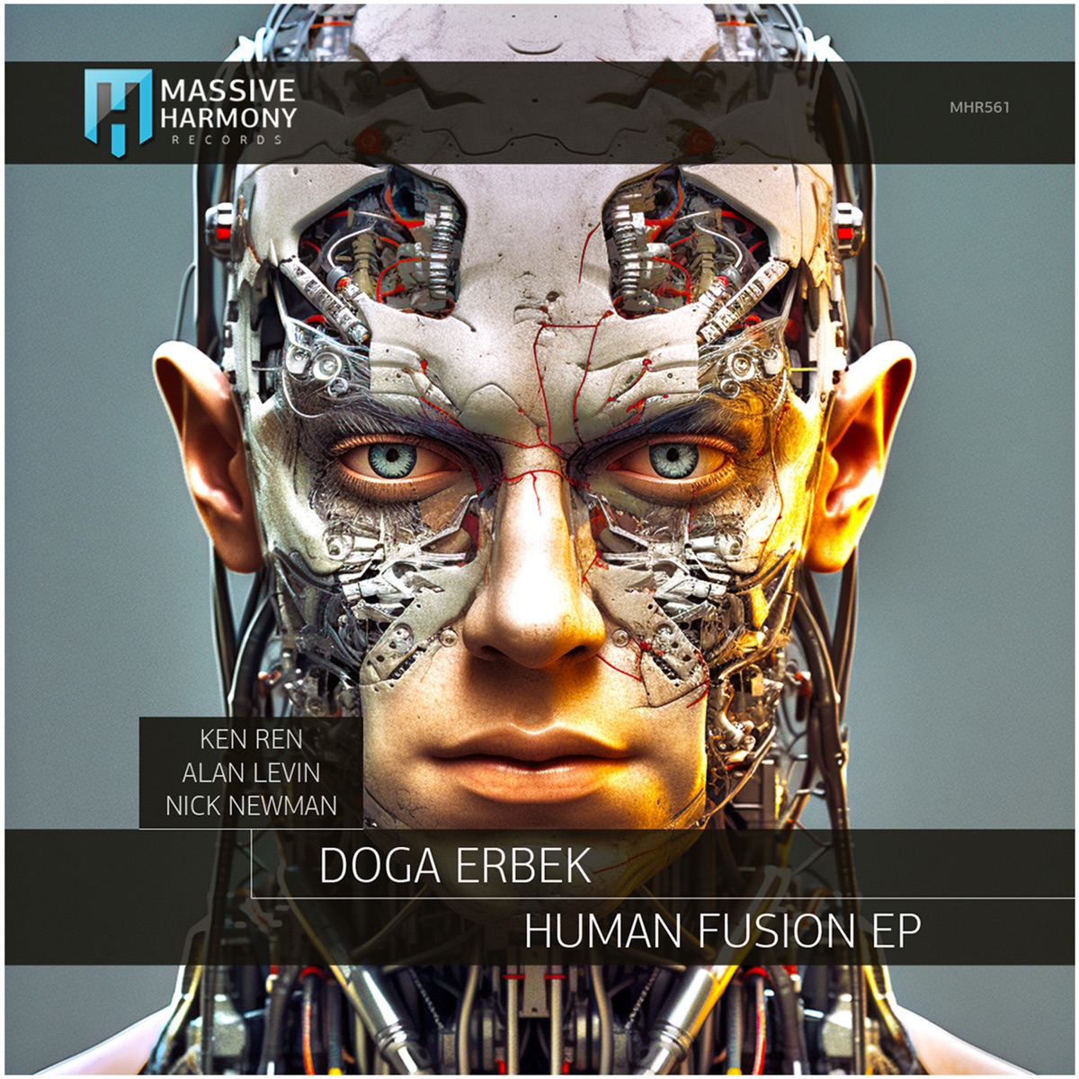 Human Fusion - EP by Doga Erbek, Nick Newman & Ken Ren album cover
