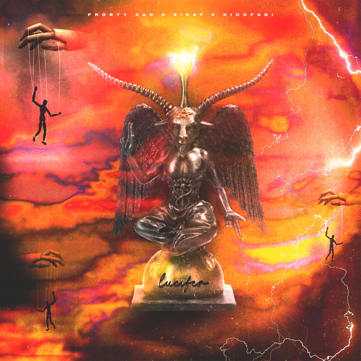 Lucifer - Single by Frosty Xan, ziRay & KIDDFABI album cover