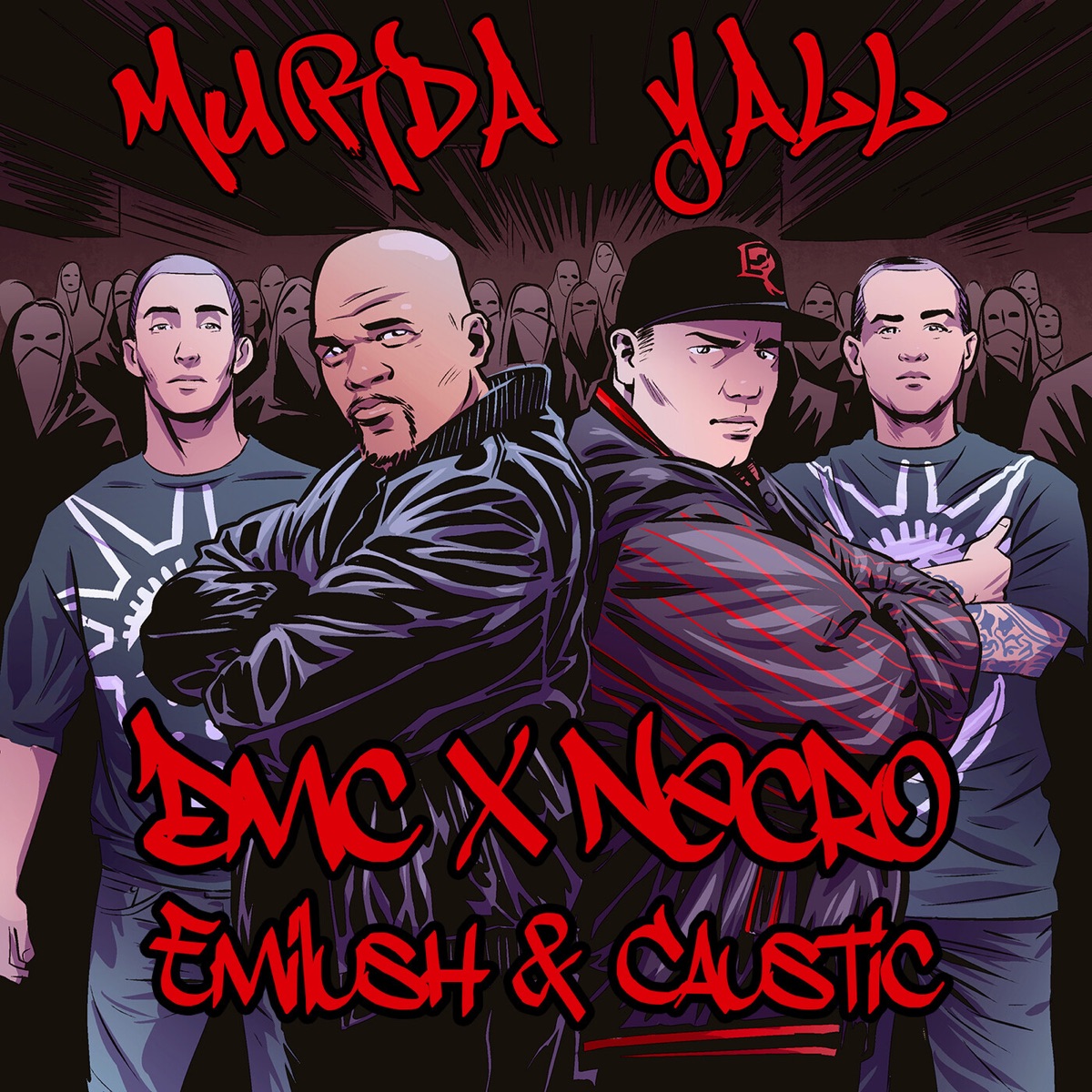 Murda Yall - Single by DMC, Necro & Emilush album cover