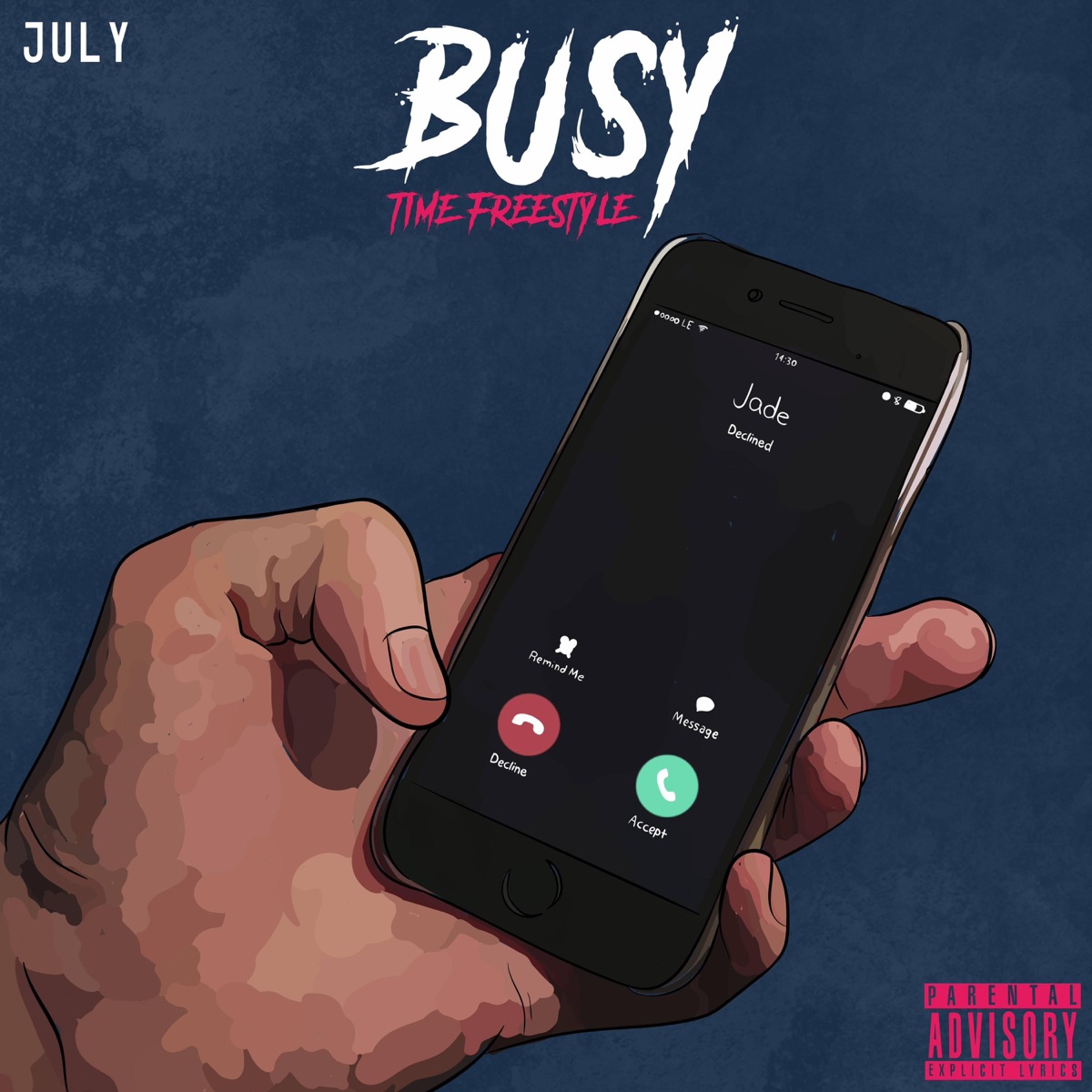 Busy - Single by July album cover