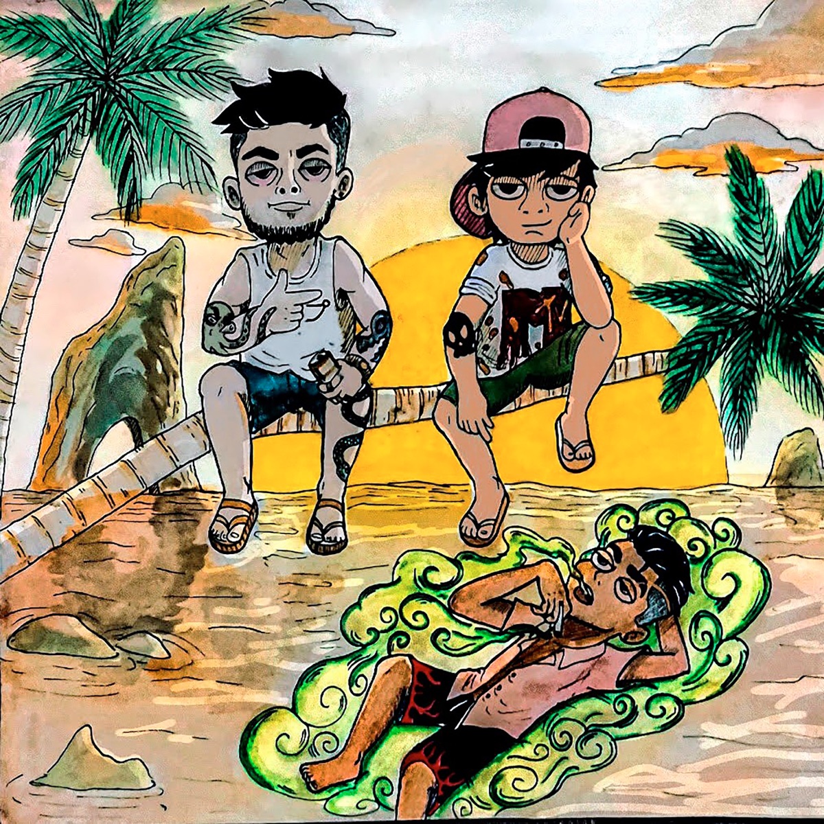 Nube de High - Single by Lajo, REYPER & ELCAMBRÓN album cover