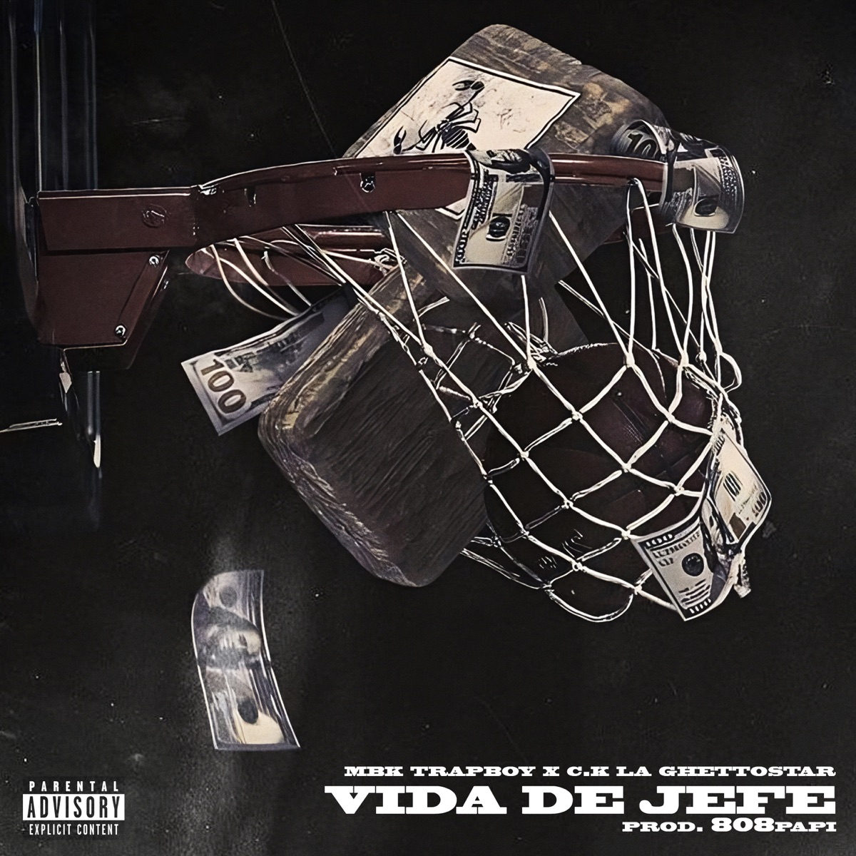 Vida de Jefe (feat. C.K. La Ghettostar) - Single by Mbk Trapboy album cover