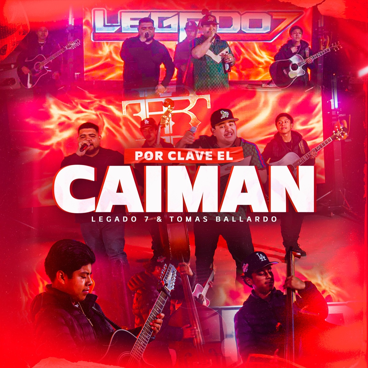 Por Clave El Caimán - Single by Tomas Ballardo & LEGADO 7 album cover