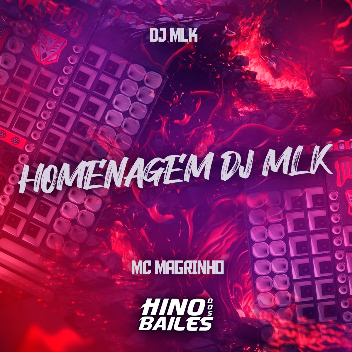 Homenagem Dj Mlk - Single by Mc Magrinho & DJ MLK album cover
