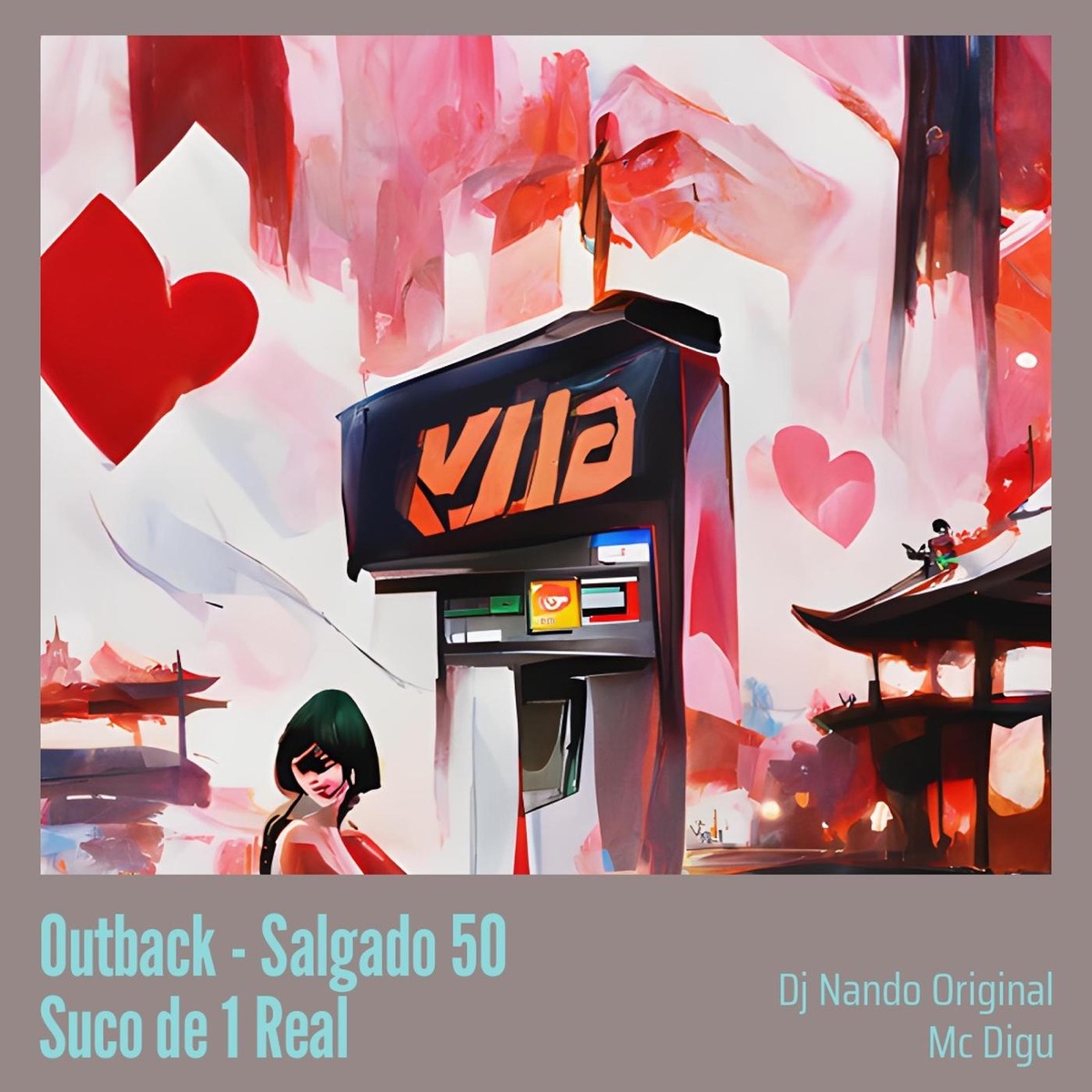 Outback - Salgado 50 Suco de 1 Real (Live) - Single by Dj Nando Original & mc digu album cover