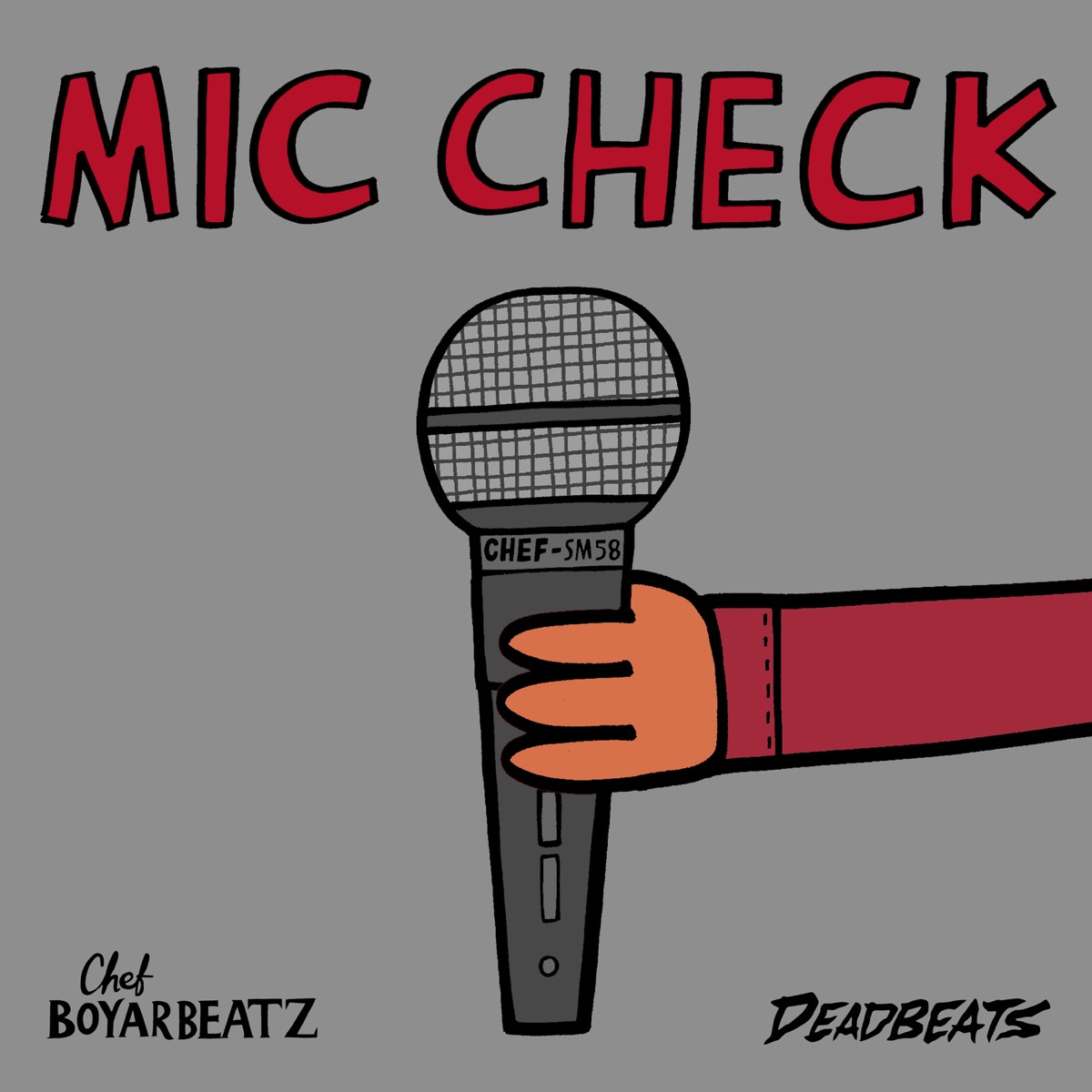 MIC CHECK - Single by Chef Boyarbeatz album cover