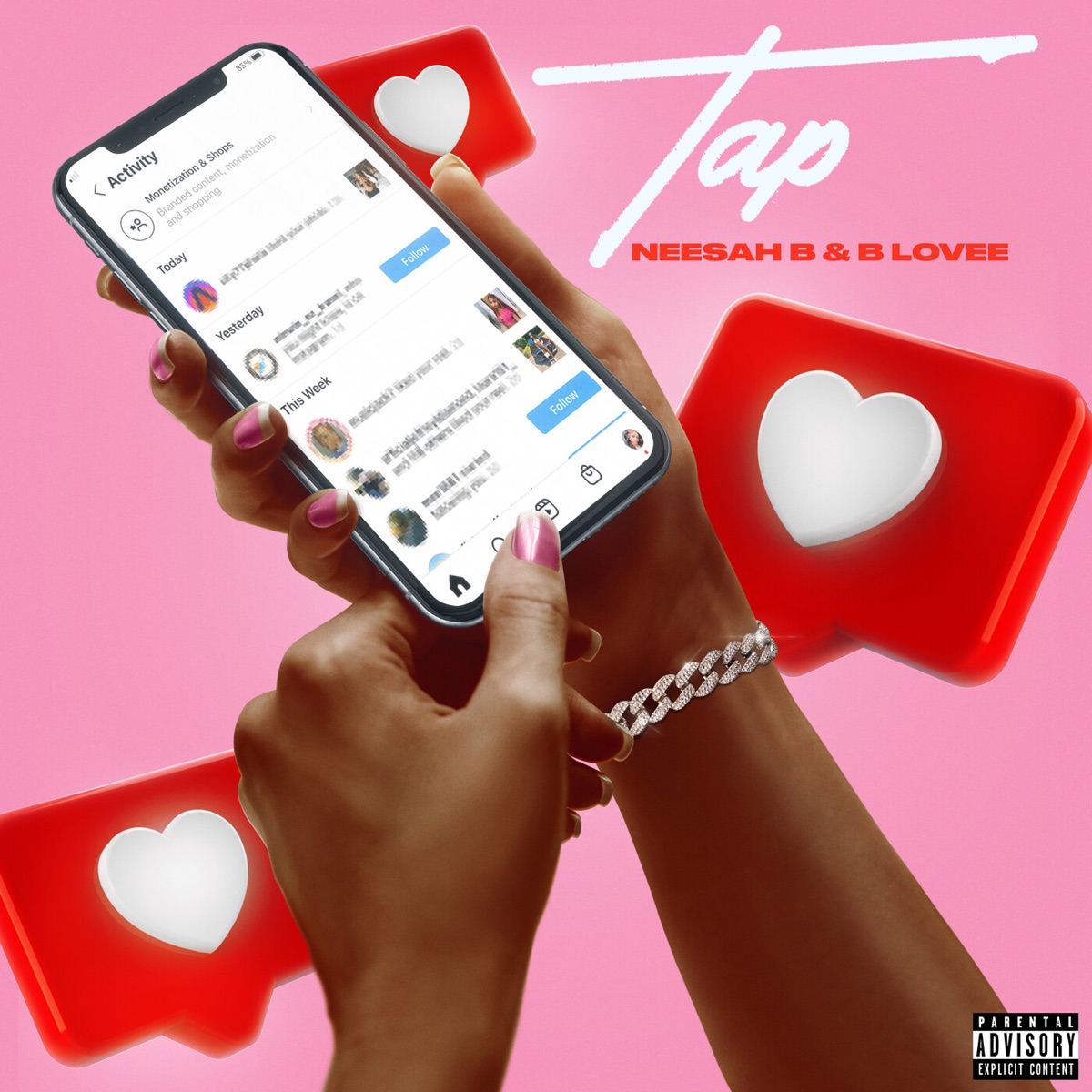 Tap - Single by Neesah B & B-Lovee album cover