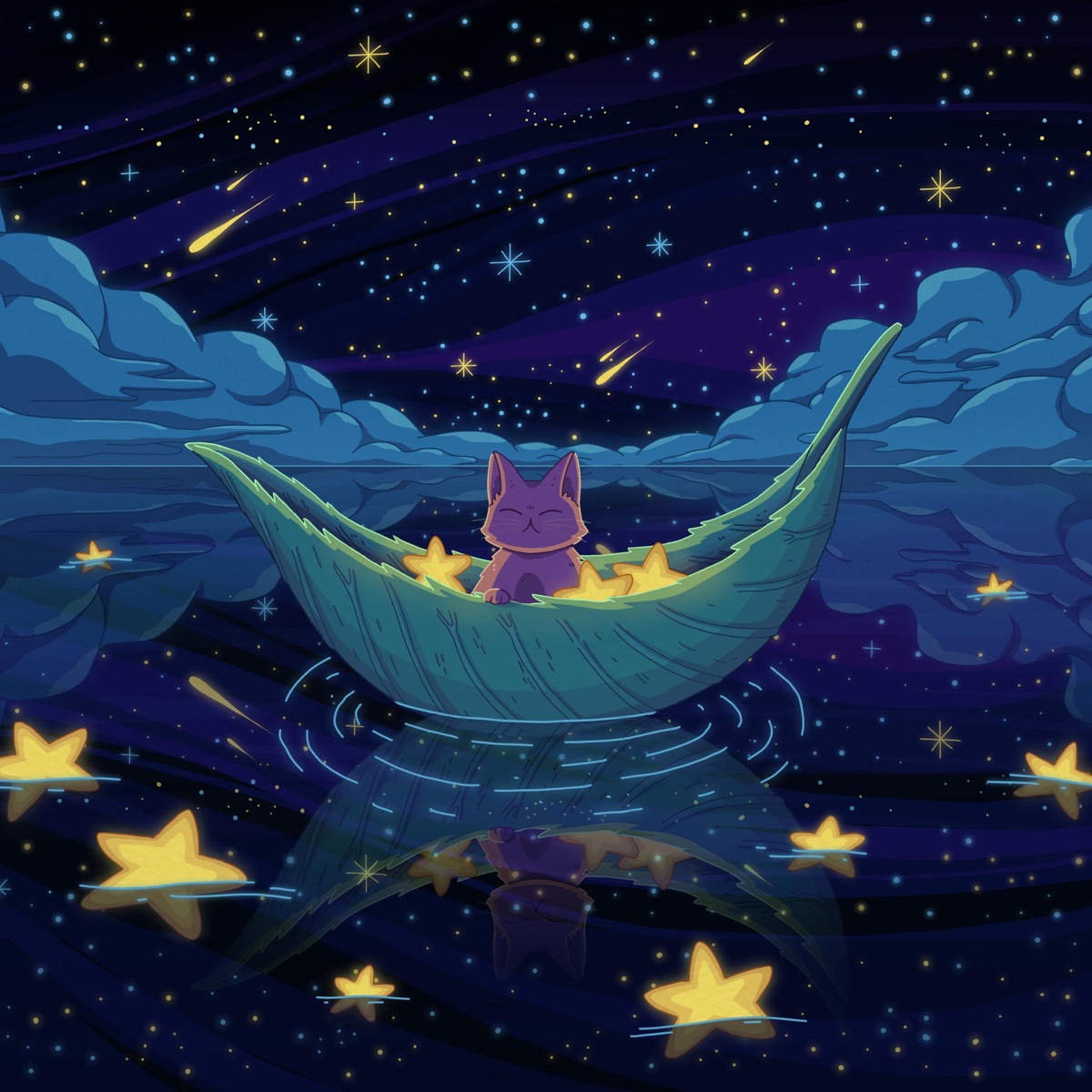 Sea of Stars by Purrple Cat album cover