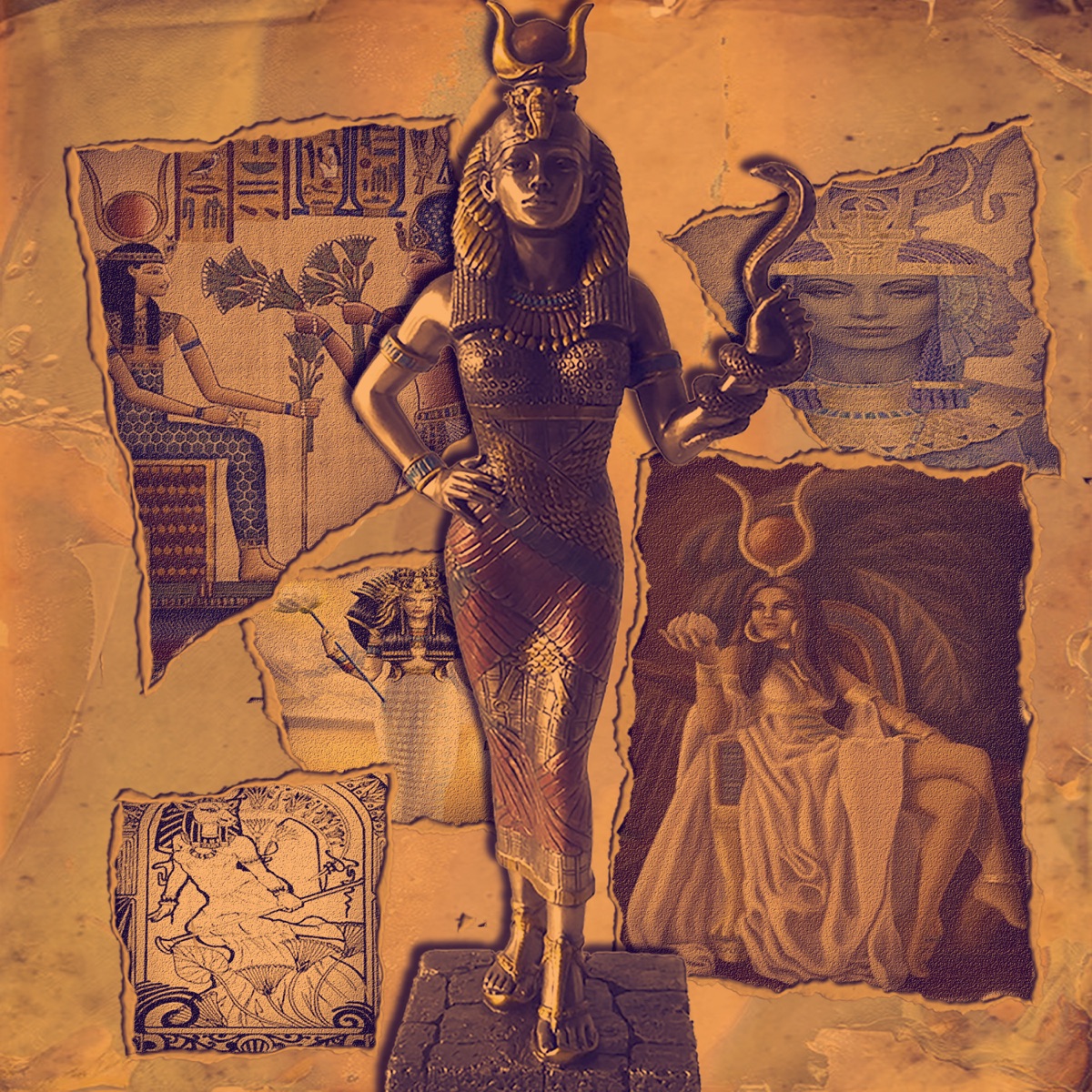 Minha Deusa Hathor - Single by RáV & Yung HBK album cover