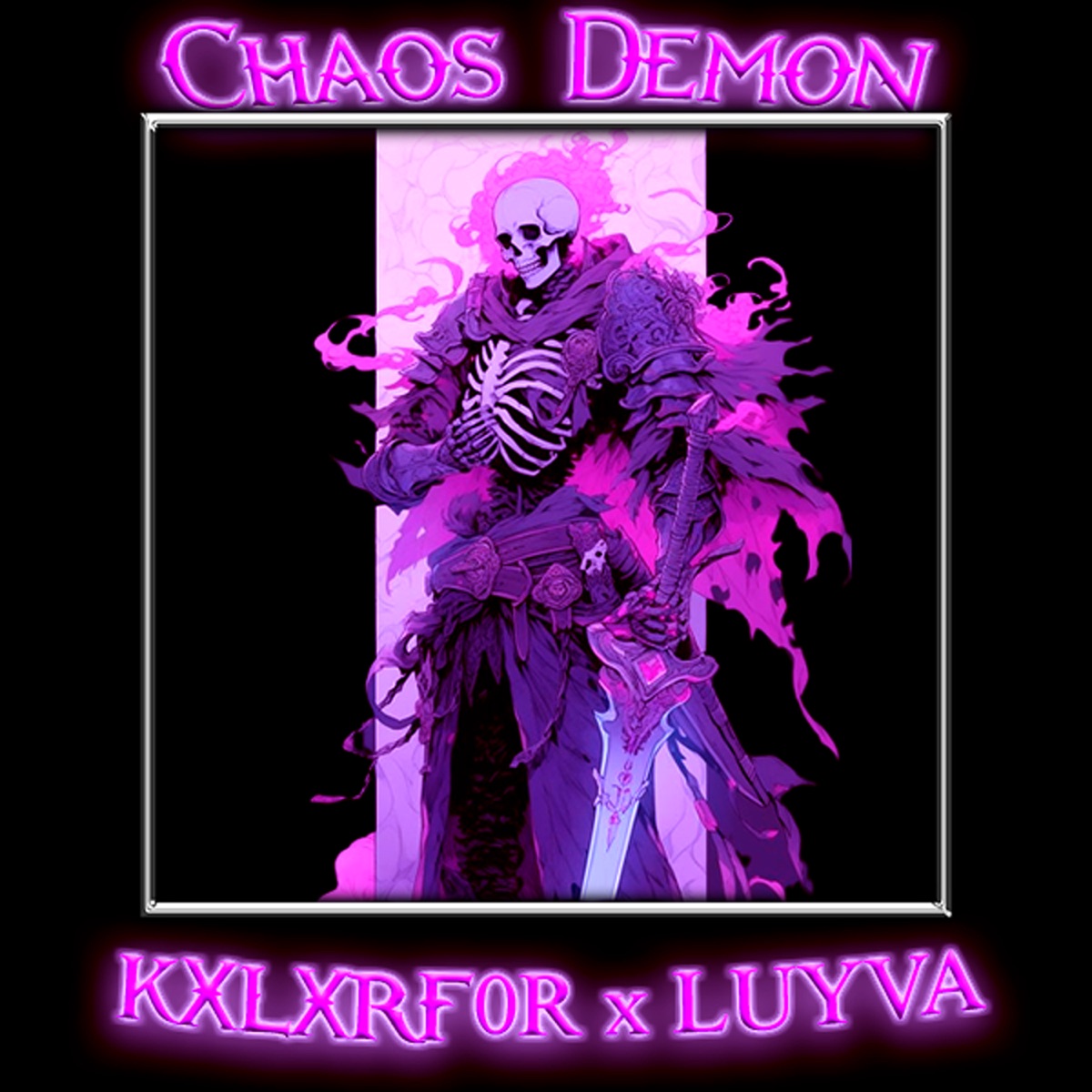 Chaos Demon - Single by KXLXRF0R & Luyva album cover