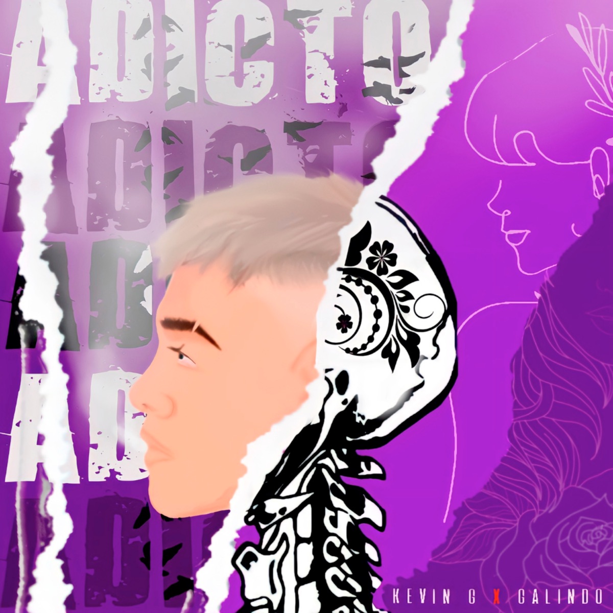 Adicto - Single by KEVIN G & Galindo album cover