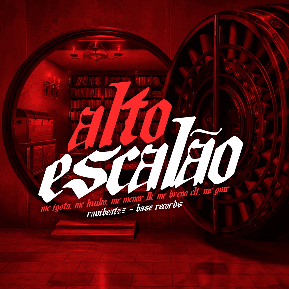 Alto Escalão (feat. ravibeatzz) - Single by MC Igota, MC LUUKY, MC BRENO CLT & MC Menor LK album cover