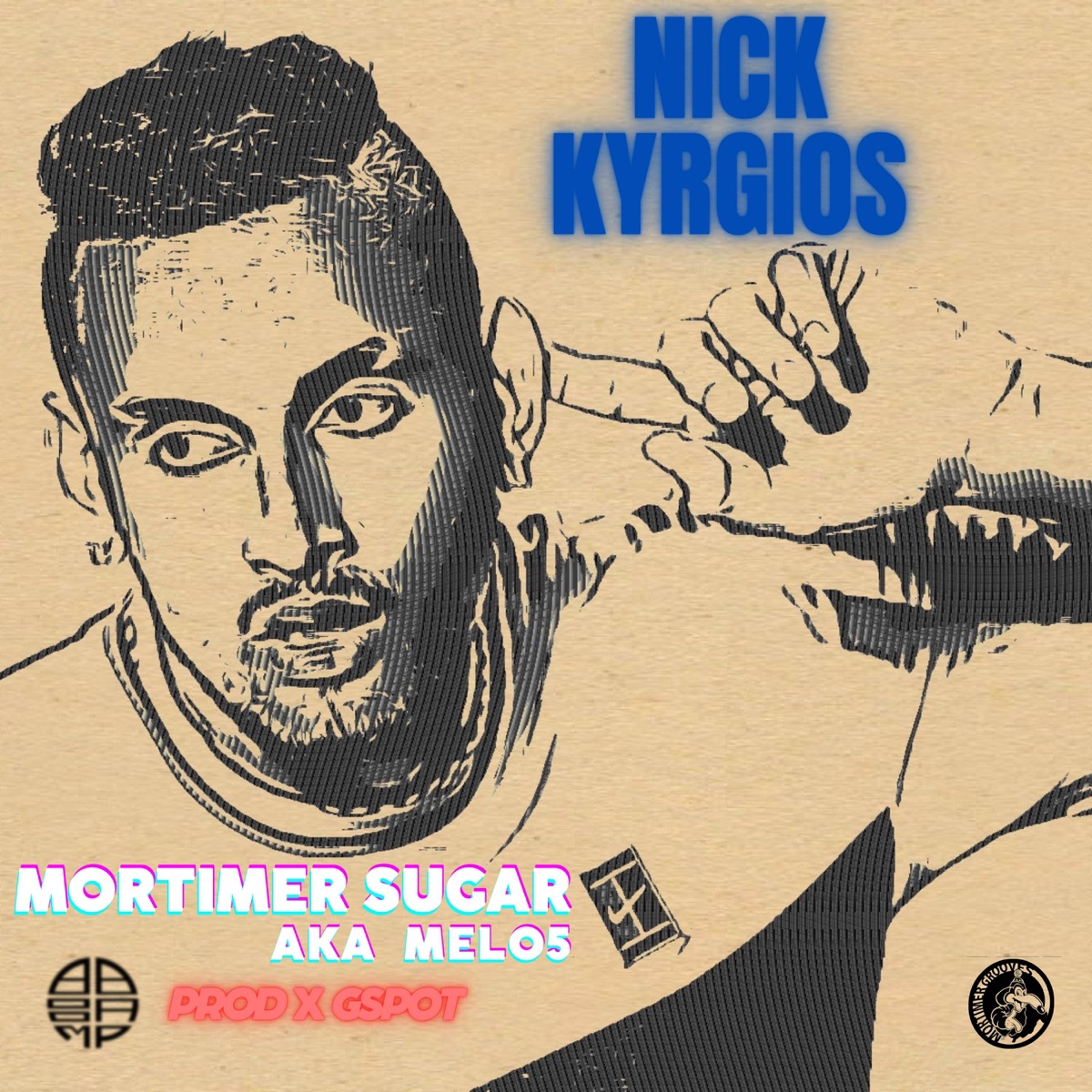 NICK KYRGIOS - Single by Mortimer Sugar Aka Melo5 & Gspot album cover