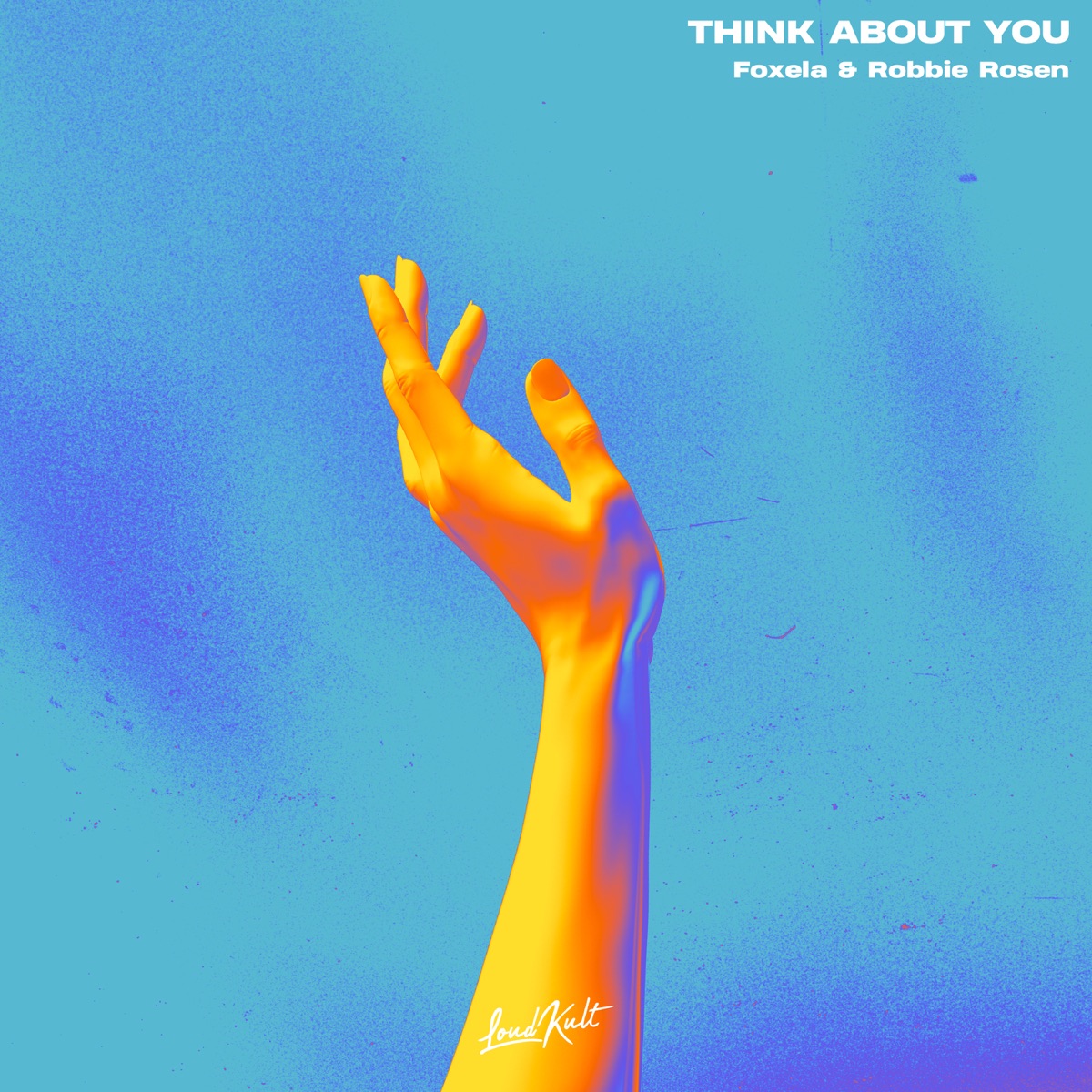 Think About You - Single by Foxela & Robbie Rosen album cover