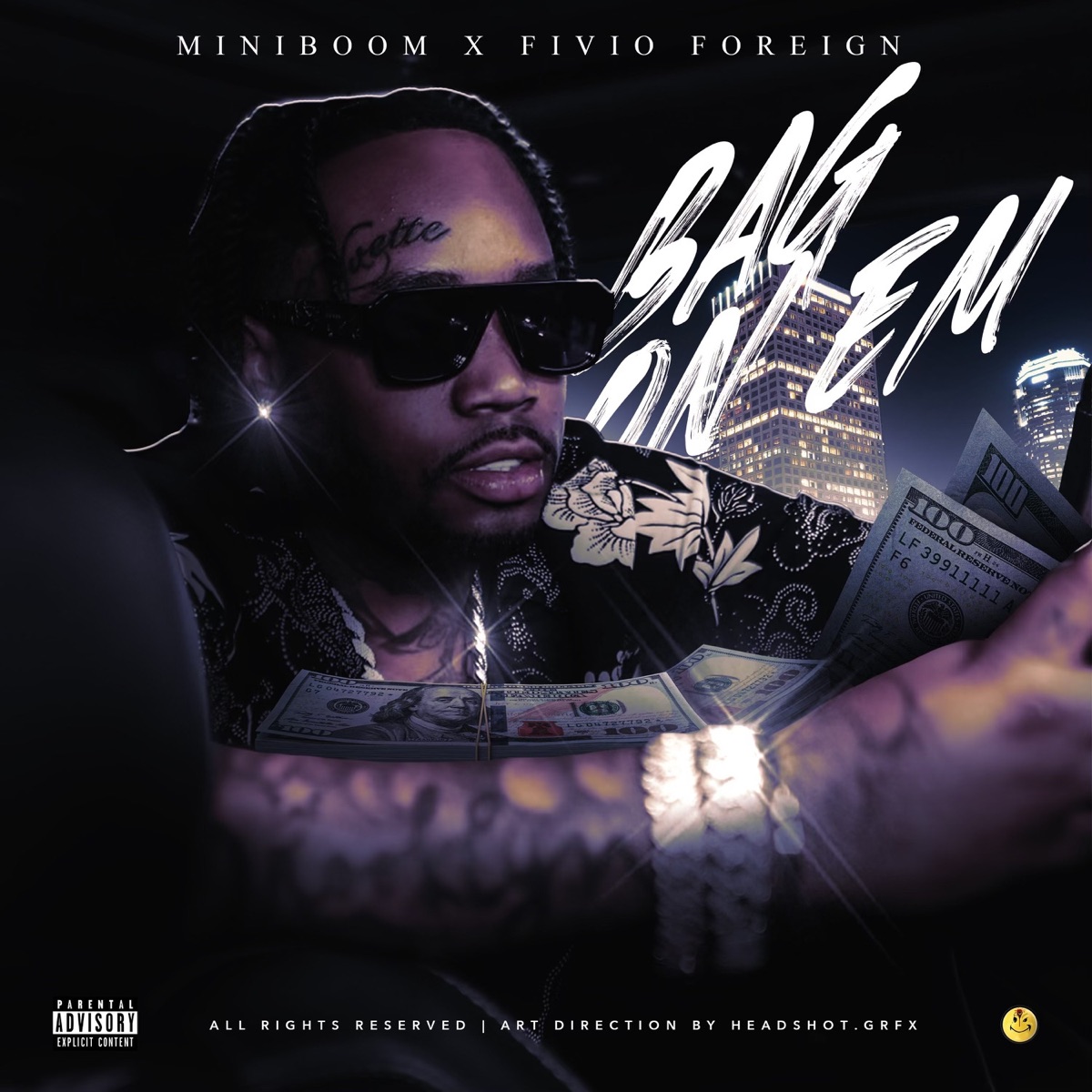 Bag On Em - Single by Mini Boom & Fivio Foreign album cover