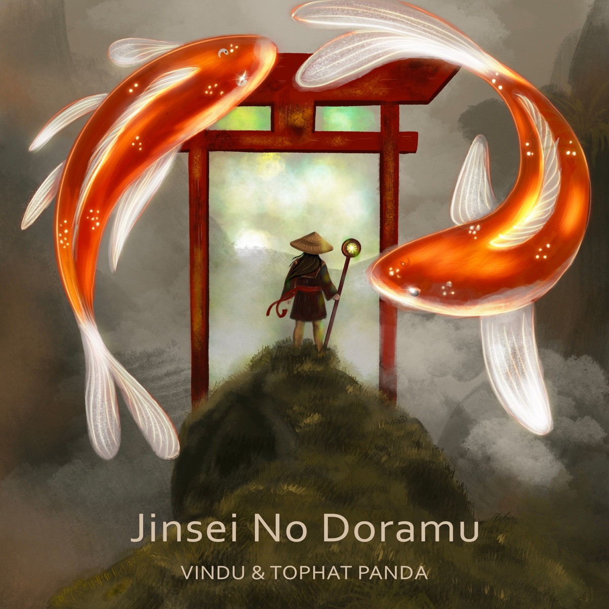 Jinsei No Doramu - Single by Vindu & Tophat Panda album cover