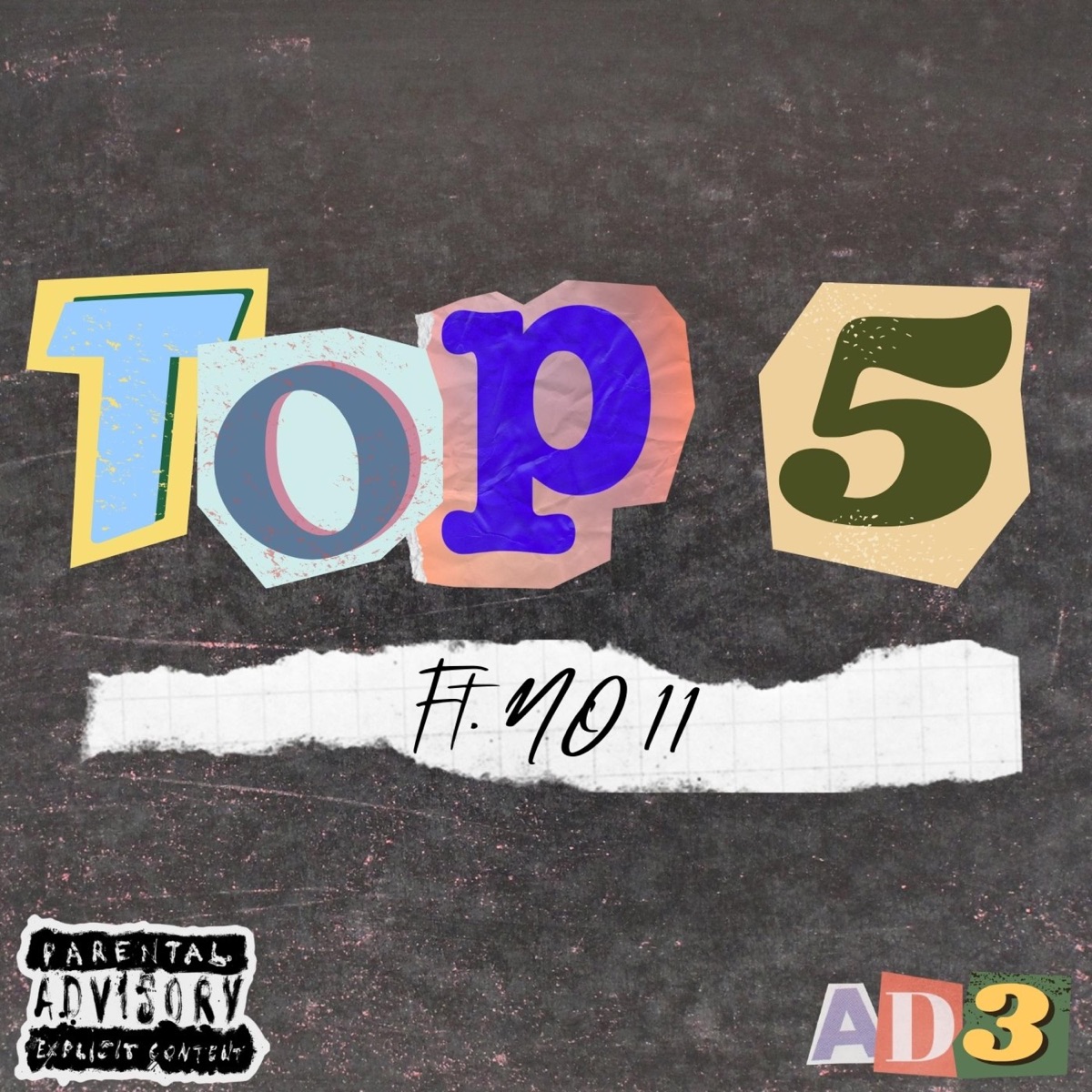 TOP 5 (feat. NO11) - Single by AD3 album cover