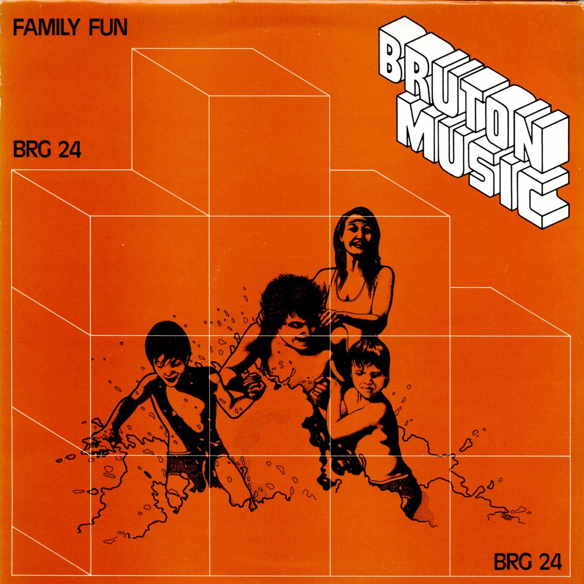 Bruton BRG24: Family Fun by James Clarke, Paul Keogh, Les Hurdle & David Snell album cover