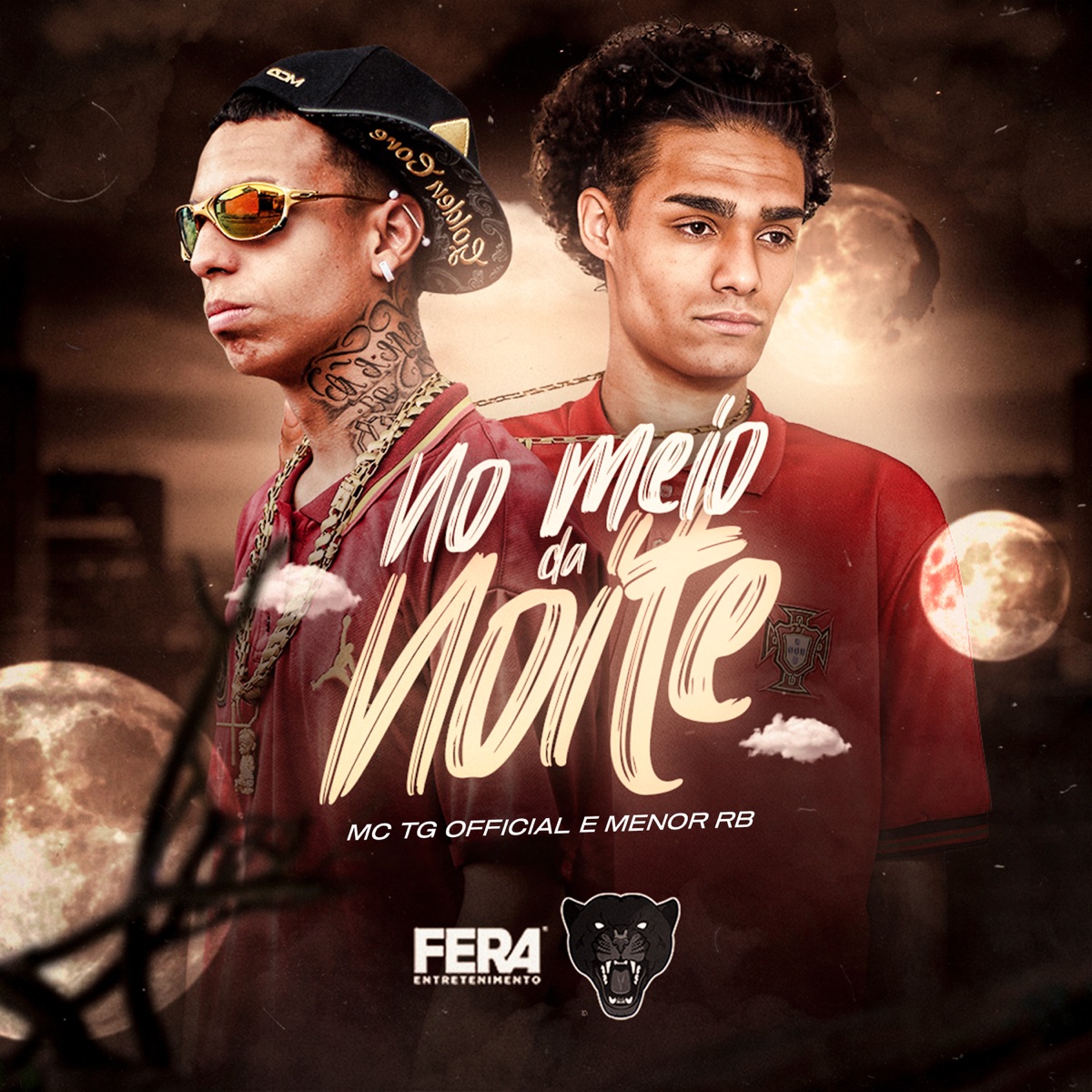 No Meio da Noite - Single by mc tg official & DjMenorRB album cover