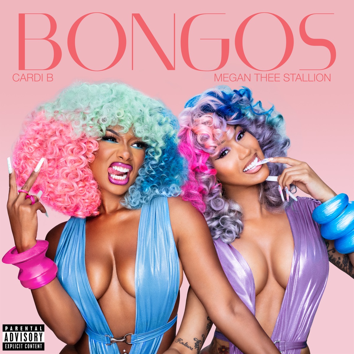 Bongos (DJ Edit) - Single by Cardi B & Megan Thee Stallion album cover artwork