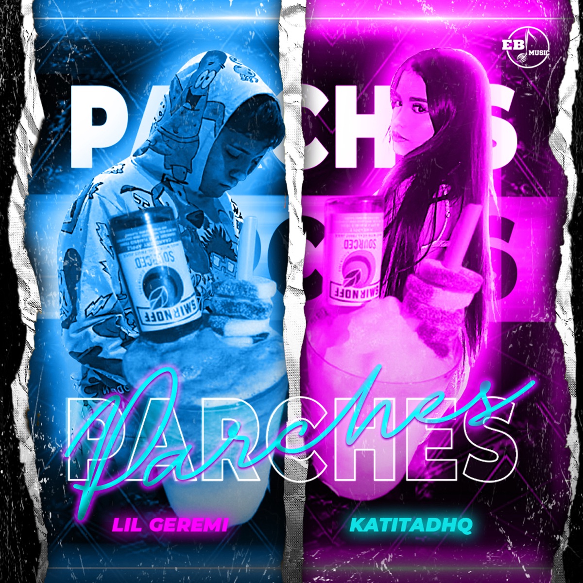Parches - Single by Lil Geremi & Katitadhq album cover