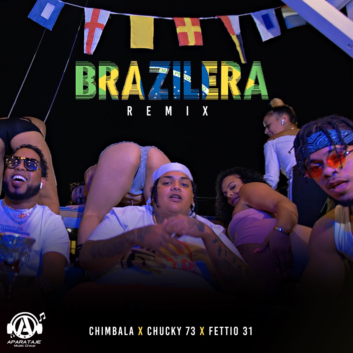 Brazilera (Remix) - Single by Chimbala, Chucky73 & Fetti031 album cover
