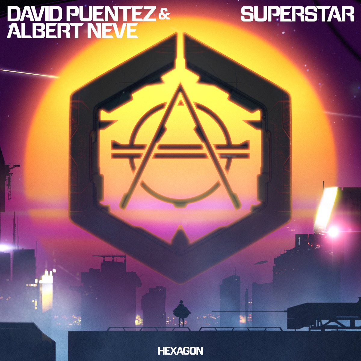 Superstar - Single by David Puentez & Albert Neve album cover