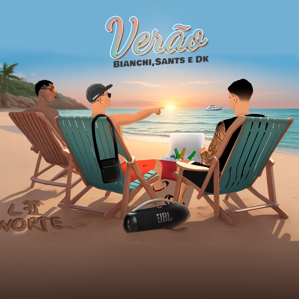 Verão (feat. Theuzz011) - Single by LTNorte, bianchi_oficiall, Sants & DK album cover