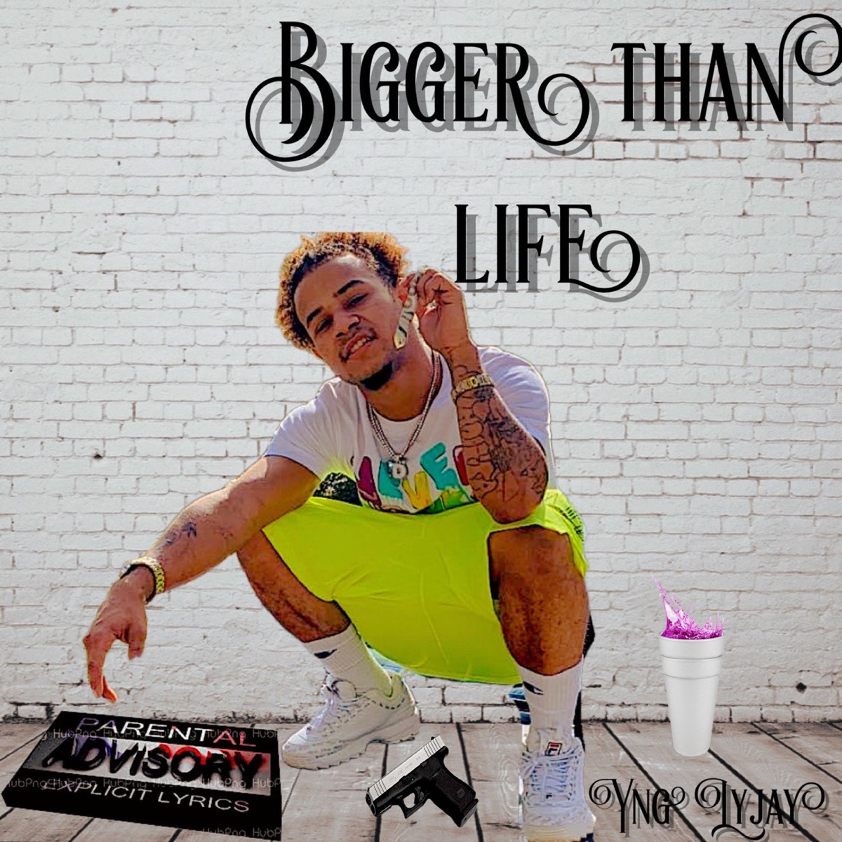 Bigger Than Life by Lyjay album cover