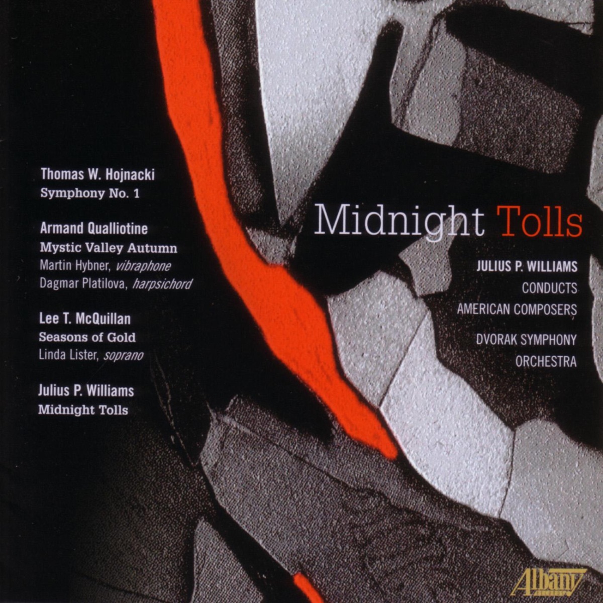 Midnight Tolls by Julius P. Williams & Dvorak Symphony Orchestra album cover