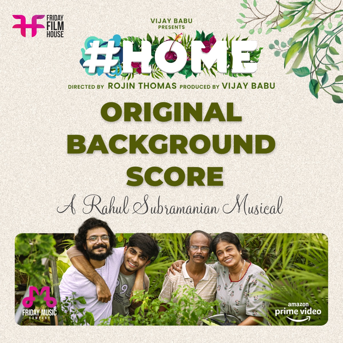Home (Original Background Score) by Rahul Subrahmanian album cover