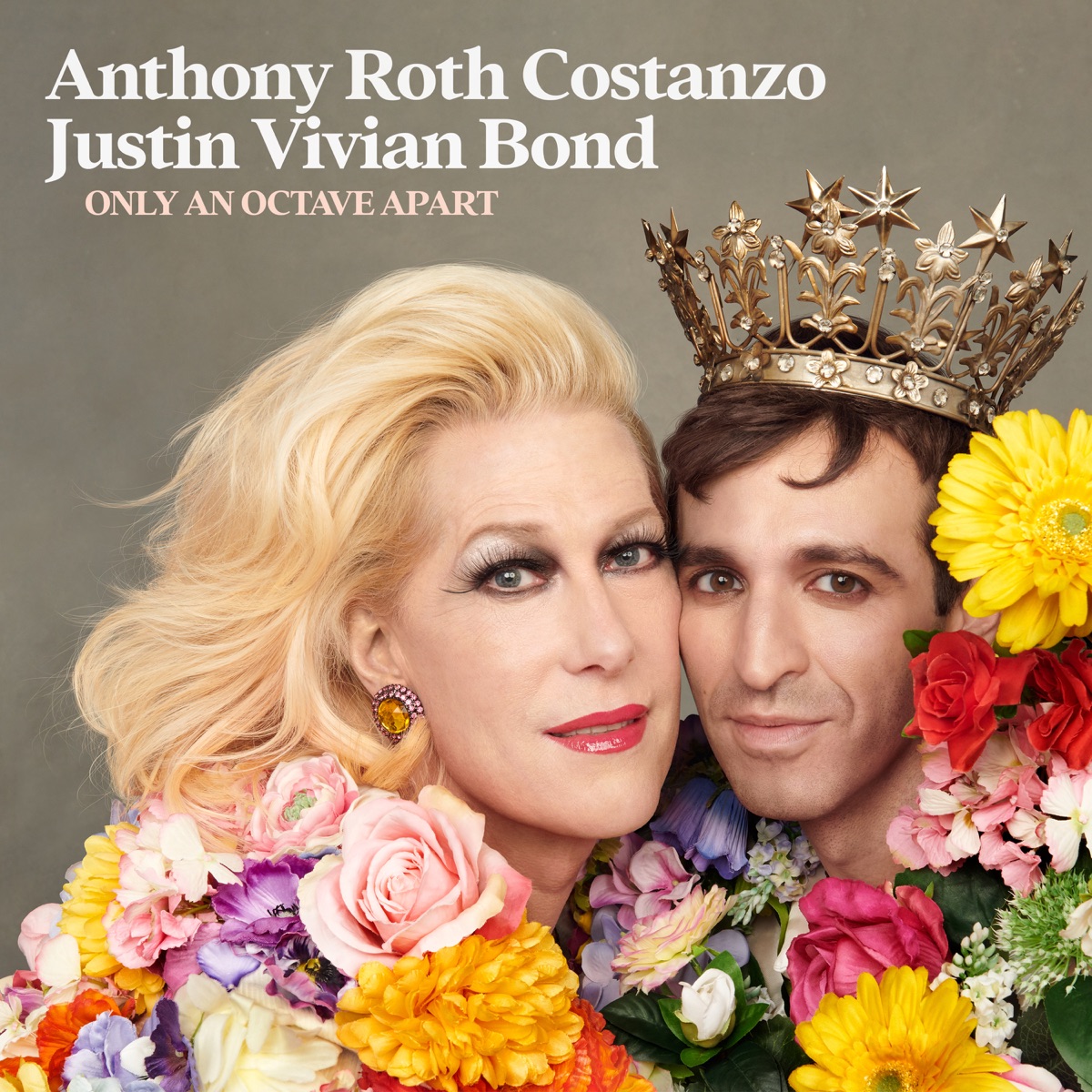 Only an Octave Apart by Anthony Roth Costanzo & Justin Vivian Bond album cover