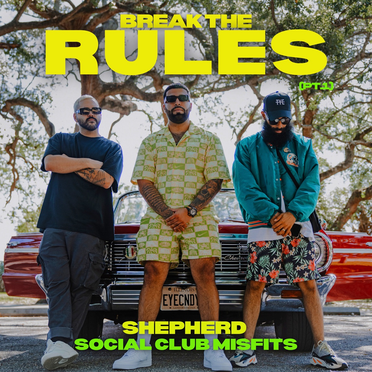 BREAK the RULES, Pt. 1 - Single by Shepherd & Social Club Misfits album cover