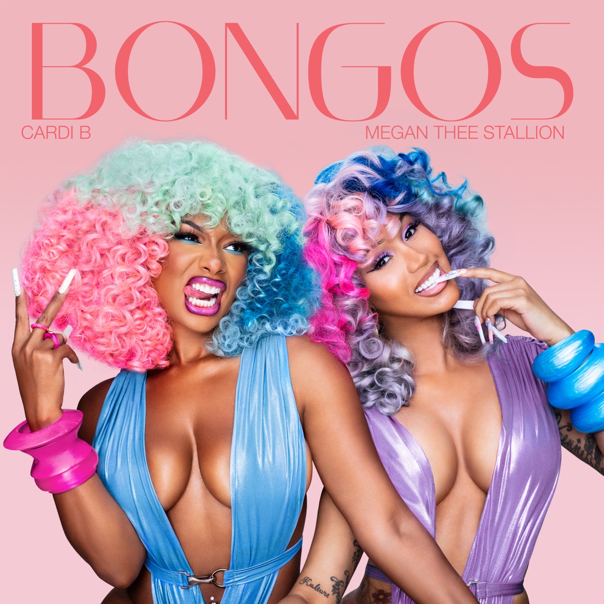Bongos (Alternate Mix Instrumental) - Single by Cardi B & Megan Thee Stallion album cover artwork