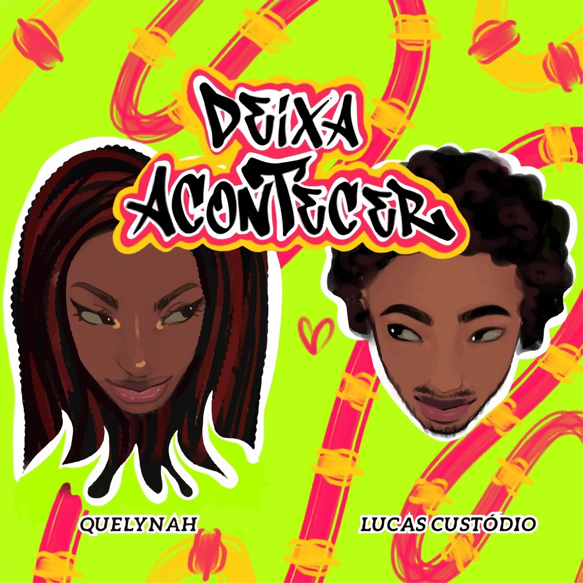 Deixa Acontecer - Single by Lucas Custódio & Quelynah album cover