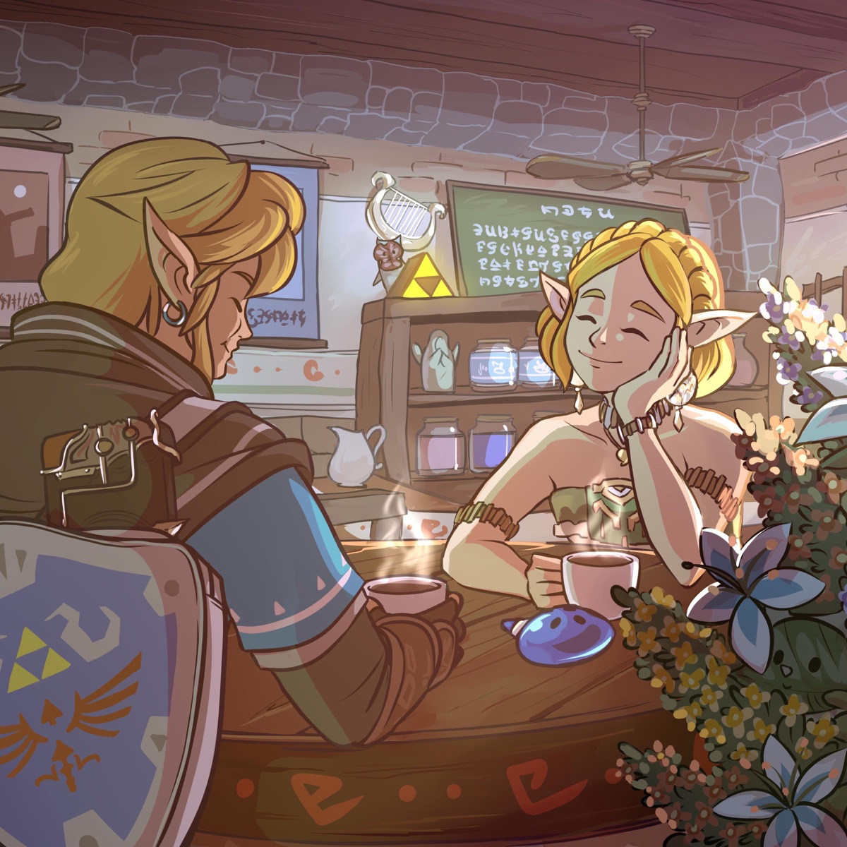Hyrule Café: Zelda Lofi by Coffee Date & GameChops album cover