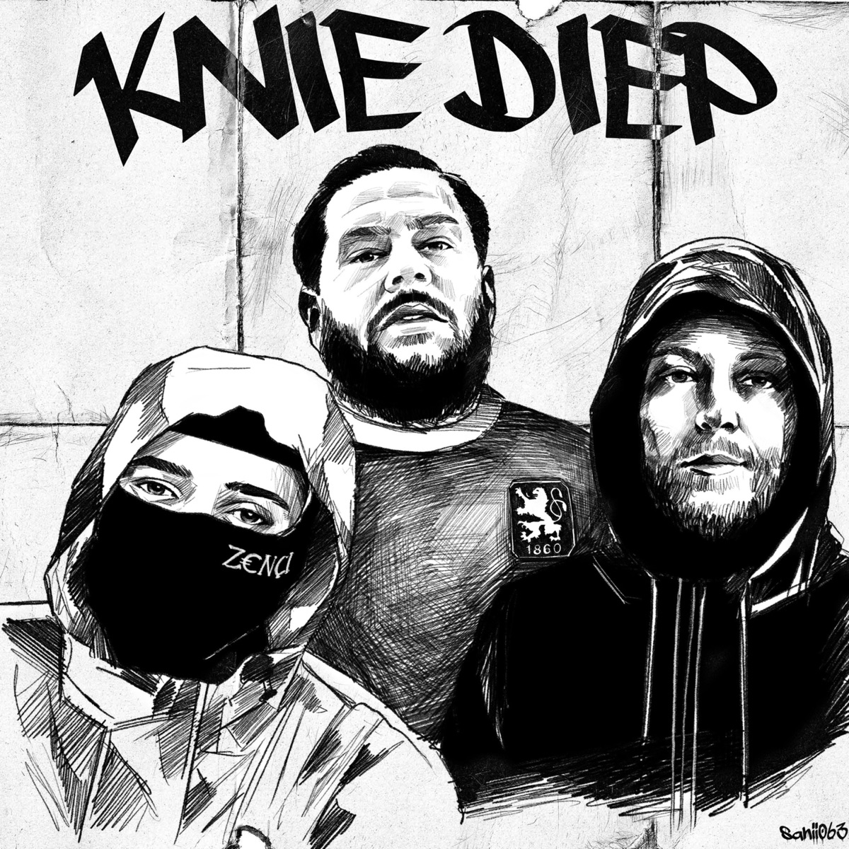 Knie diep (feat. Kolja Goldstein) - Single by Tarek & Zenci album cover