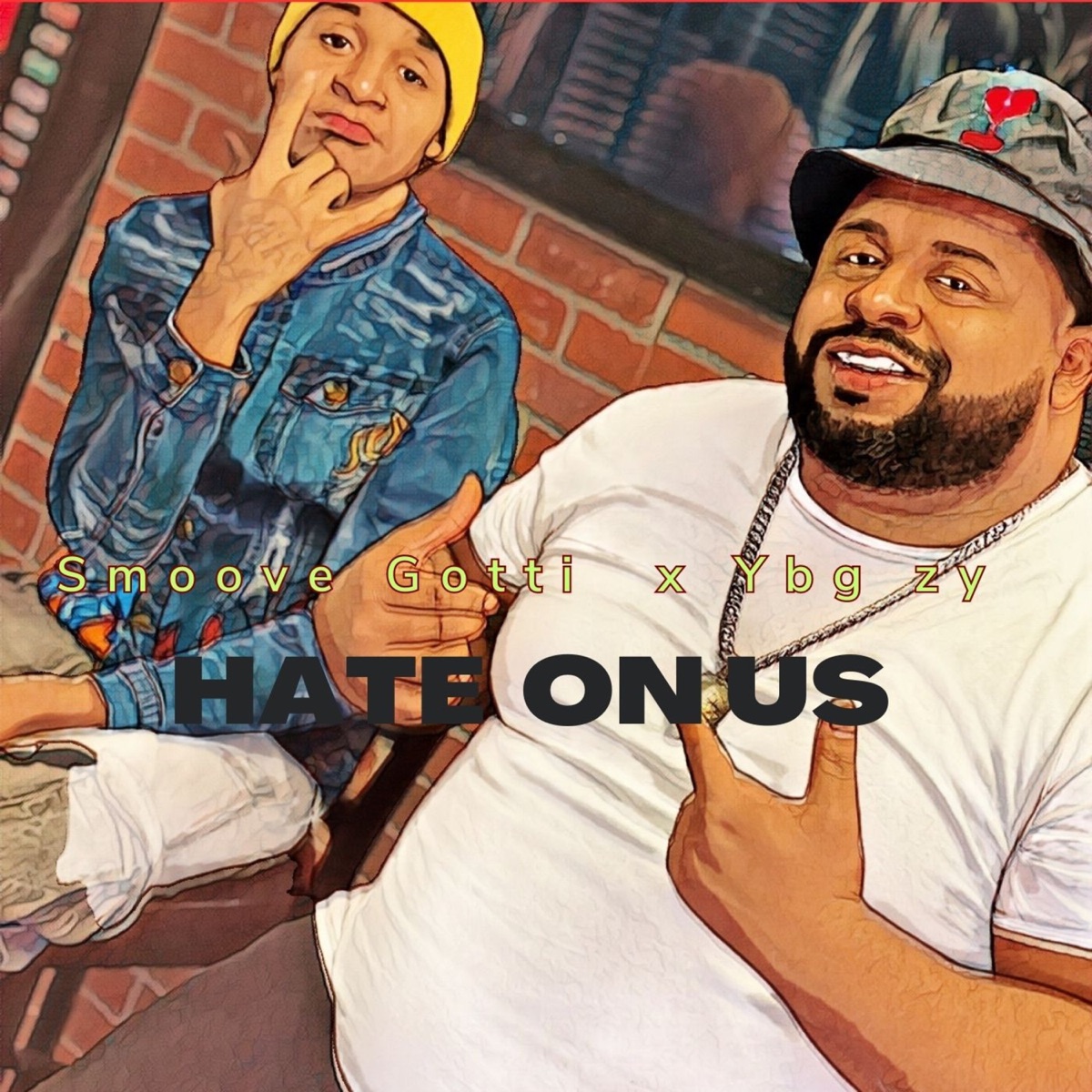 Hate On Us - Single by Smoove Gotti & Ybg zy album cover