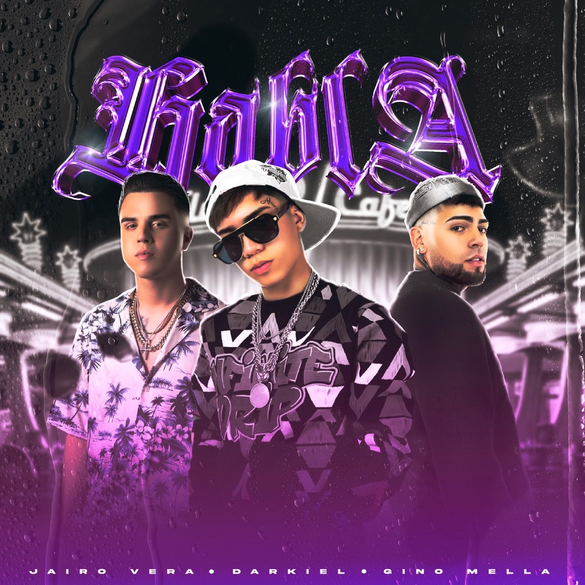 HABLA - Single by Jairo Vera, Darkiel & Gino Mella Acosta album cover