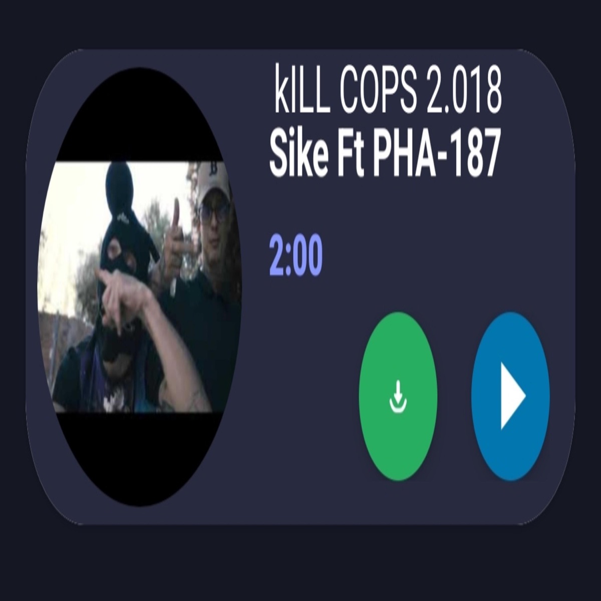 KILL COPS (feat. SIKE) - Single by PHA187 album cover