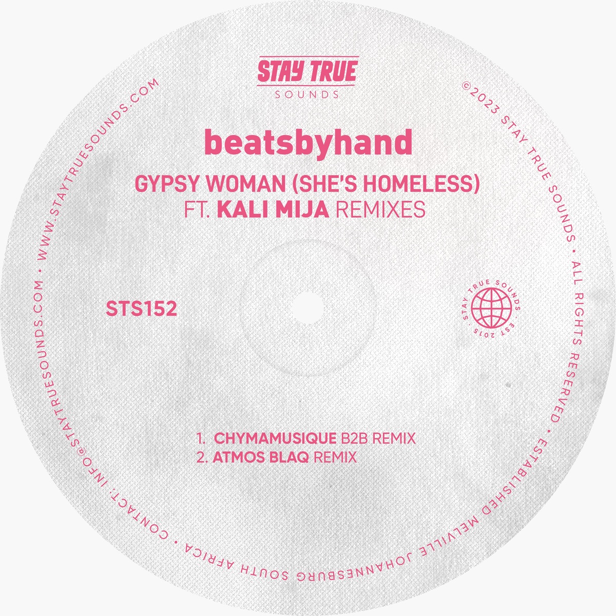 Gypsy Woman (She's Homeless)  [feat. Kali Mija] [Remixes] - Single by beatsbyhand album cover