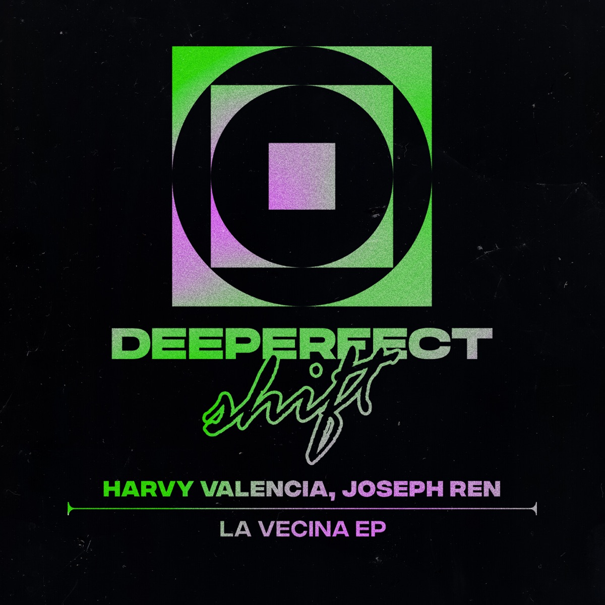 La Vecina - Single by Harvy Valencia & Joseph Ren album cover