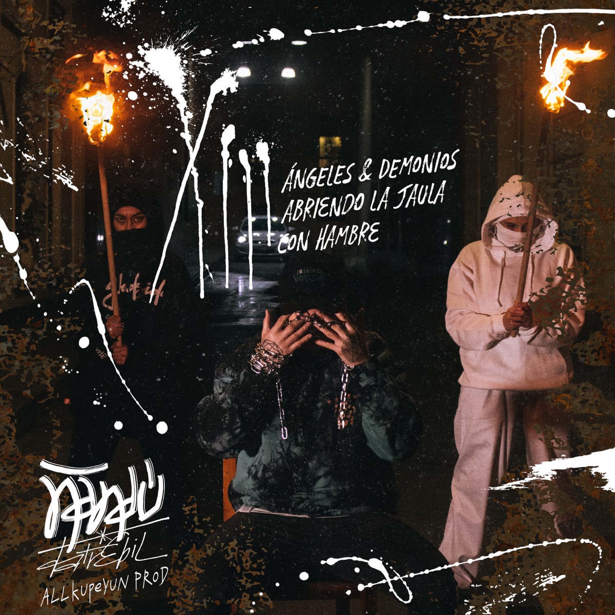 Xlll Ángeles & Demonios Abriendo la Jaula Con Hambre by Ñandú Datrebil & Allkupeyun album cover