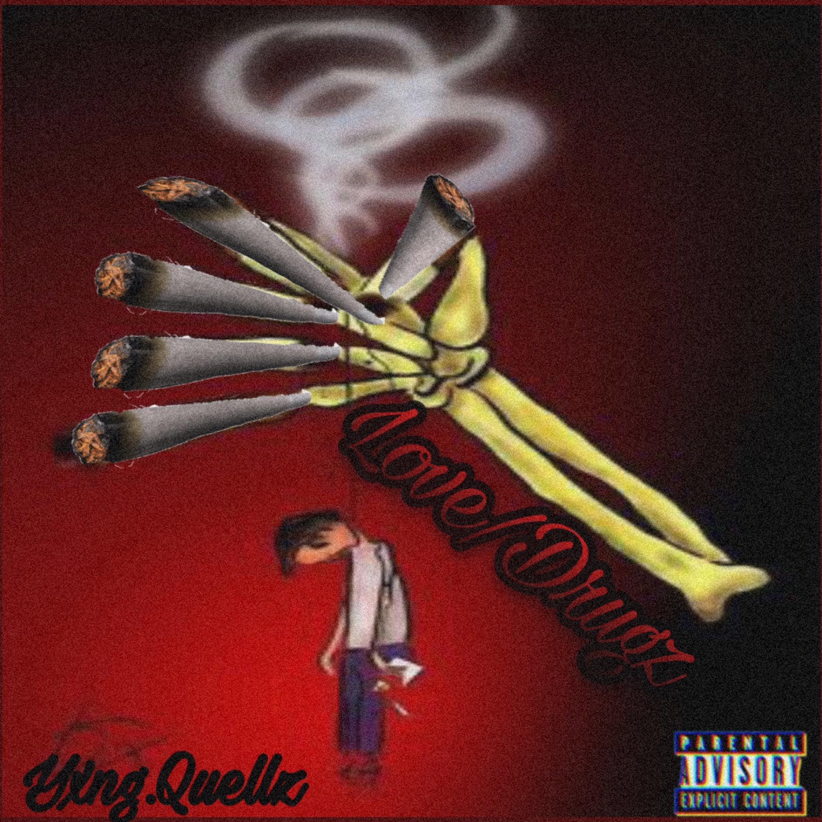 Love/Drugz - Single by Yxng Quellz album cover
