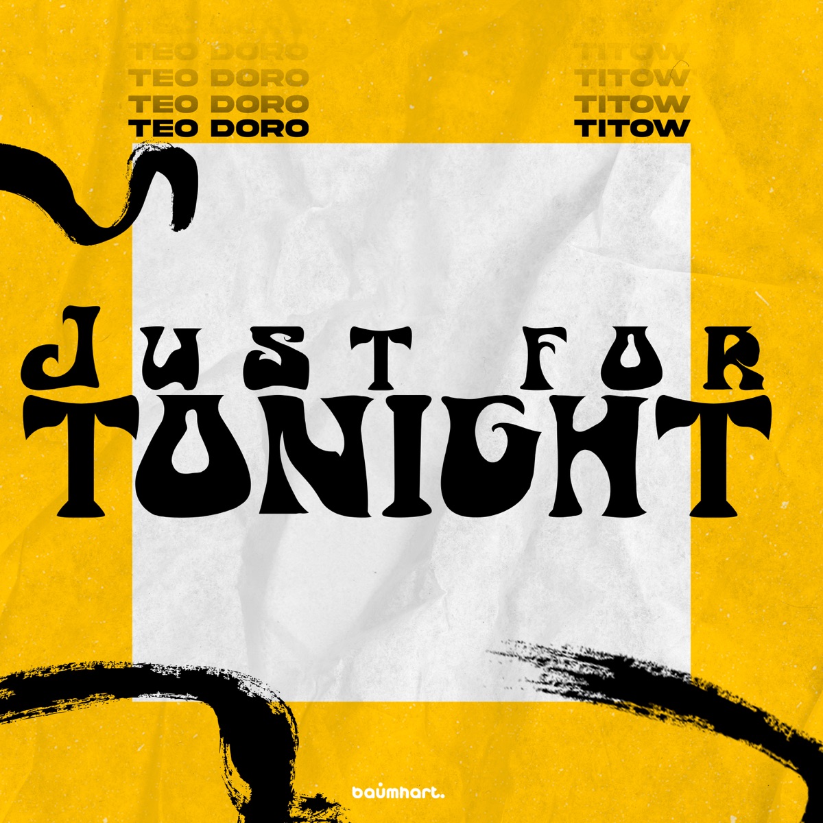 Just For Tonight - Single by Titow & Teo Doro album cover