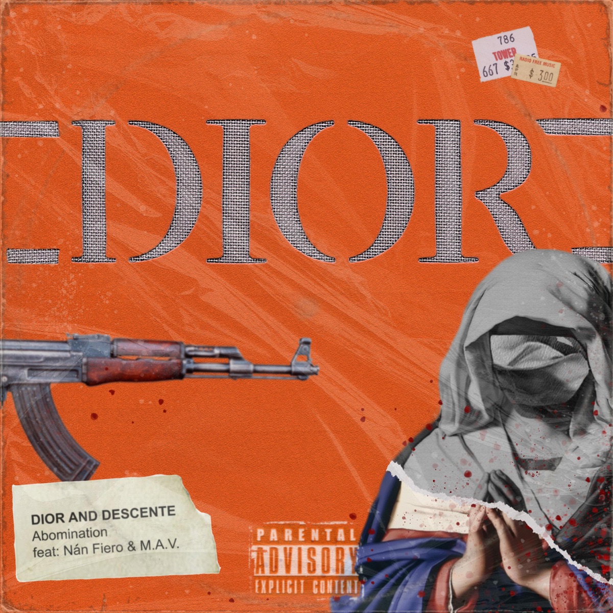 DIOR AND DESCENTE (feat. Nán Fiero & M.A.V.) - Single by Abomination Oner album cover