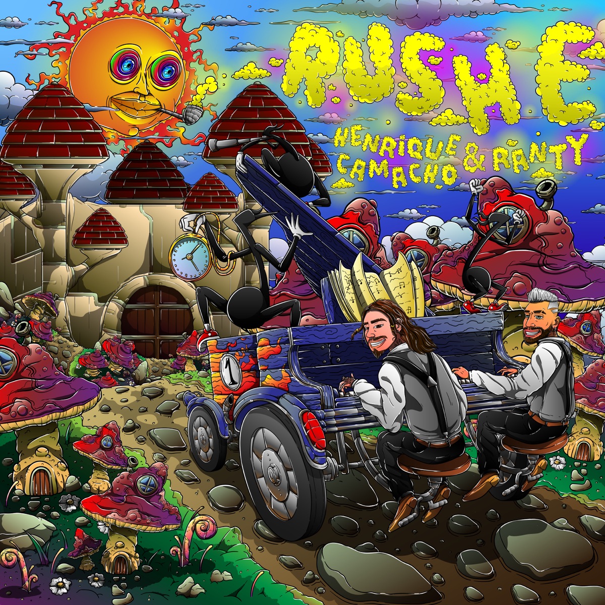 Rush E - Single by Henrique Camacho & Ranty album cover