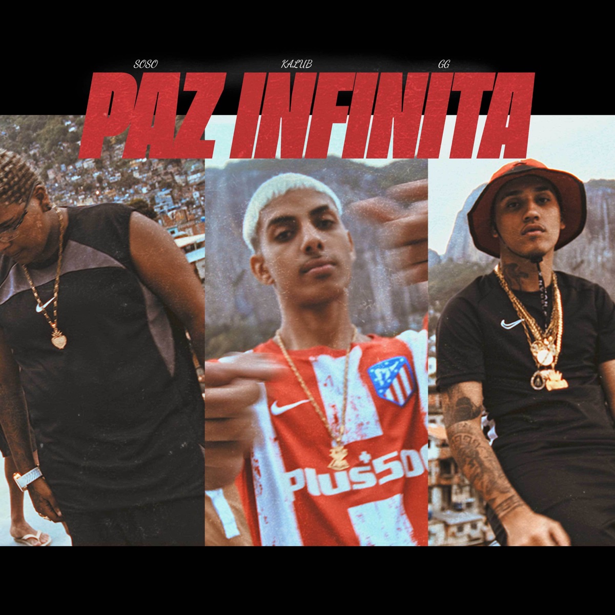 Paz Infinita - Single by Kalub, oficialGG & sosooficial album cover