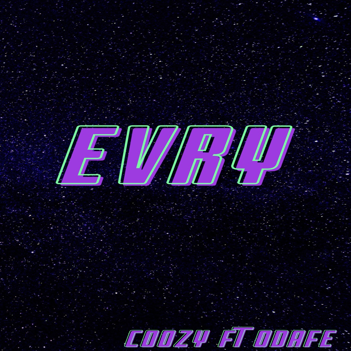 Evry (feat. Odafe) - Single by COOZY album cover