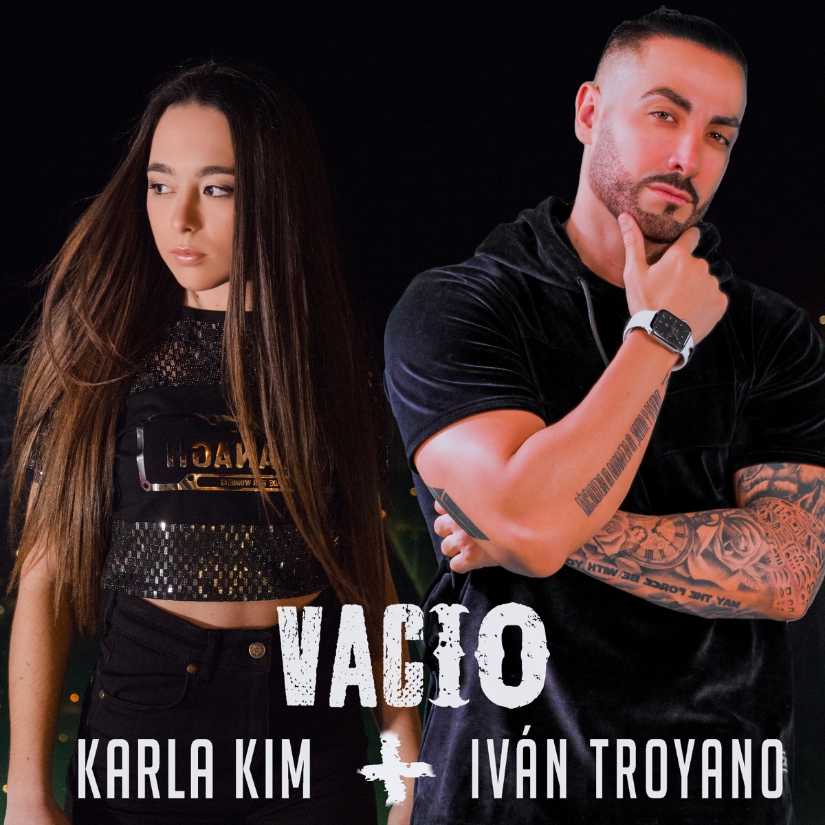 Vacío - Single by Karla Kim & Iván Troyano album cover